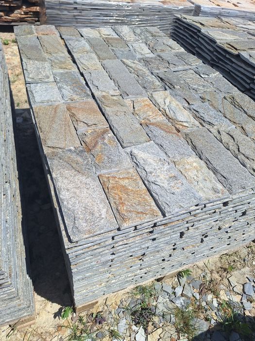 Натурален камък Сив формен