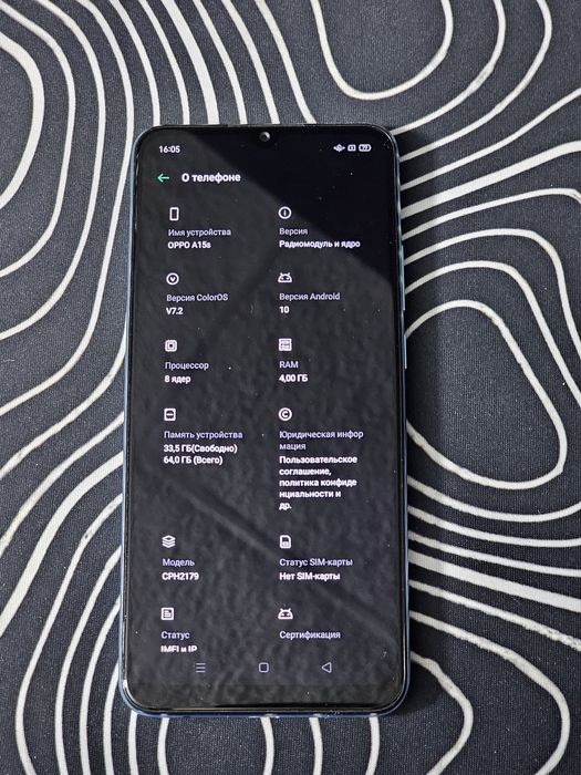 Продам телефон Oppo a15s