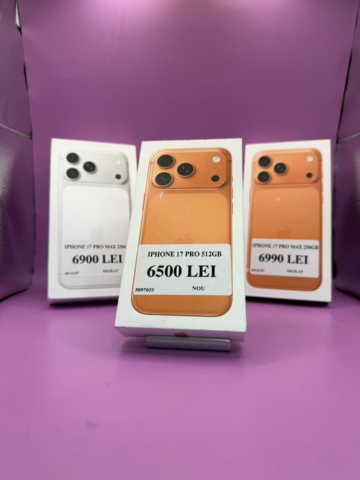 Iphone 17 pro 512 Gb NOU •Amanet Matei Crangasi•