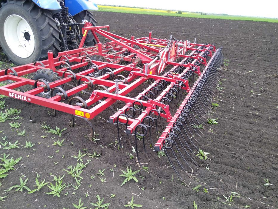 Култиватор Феникс 5 метра несгъваем с три реда иглена брана