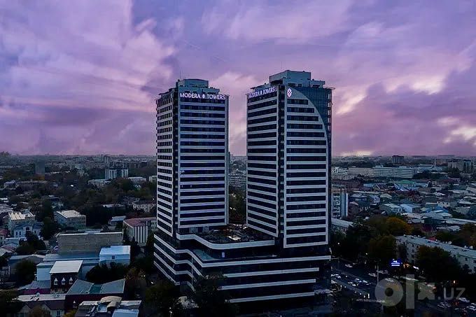 Стильная студия рядом с метро  Ойбека, Modera Tower