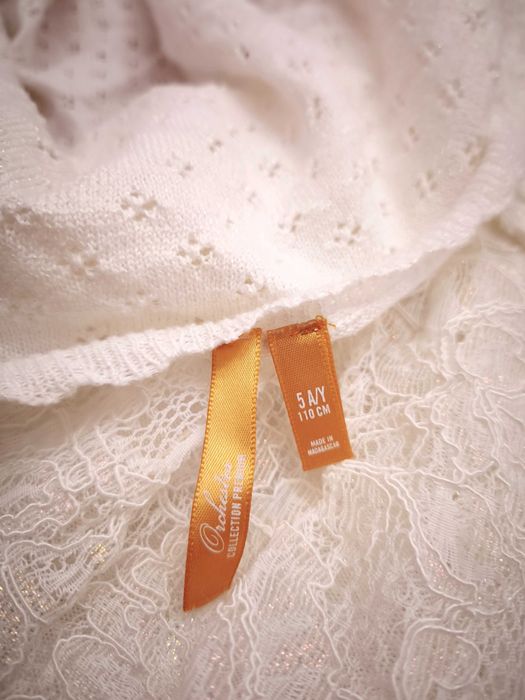 Детска бяла рокличка