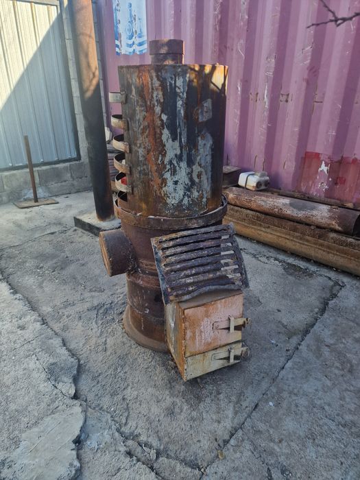 Печка для бани в хорошем состоянии