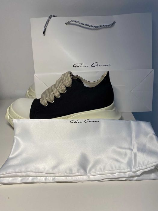Rick Owens Jumbo Lace Low Abstract DRKSHDW 39-42