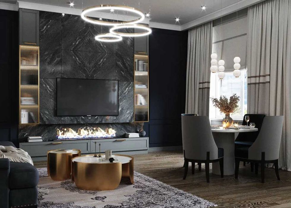 Стильный Евро Ремонт Квартир Ремонт офисов Remont kvartir