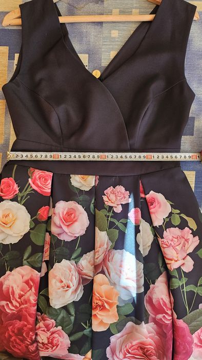 Флорална официална рокля