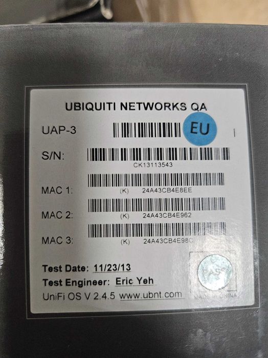 Сетевое оборудование Ubiquiti Unifi