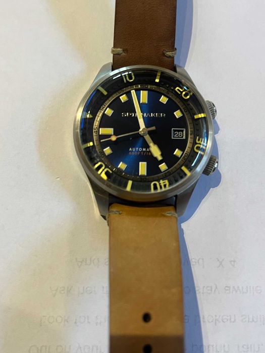 Ceas Spinnaker Bradner Tidal Blue Automatic.