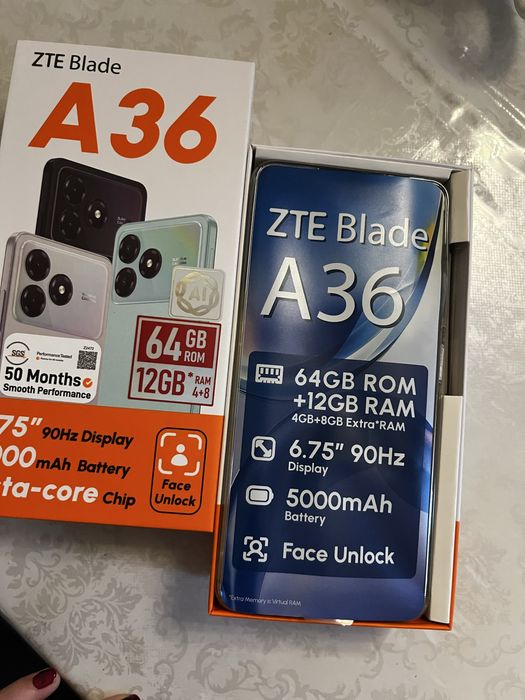 Телефон ZTE Blade A36