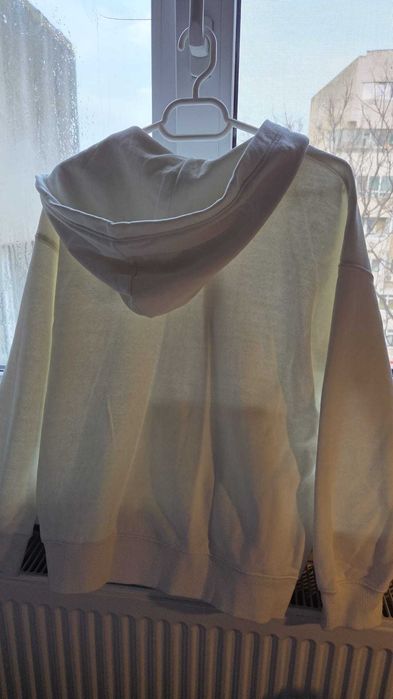 Hanorac, alb-crem, Zara, nou fara eticheta, 140 cm, pentru 10 ani.