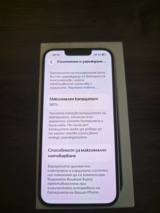Iphone 14 white в отлично състояние