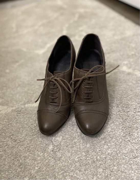 Обувки естествена кожа 5th Avenue