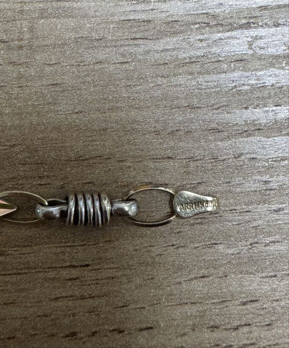 Bratara aur alb+galben 14k