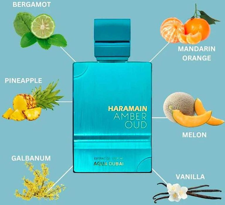 Al Haramain Amber Oud Aqua Dubai Extrait de Parfum 75 ml