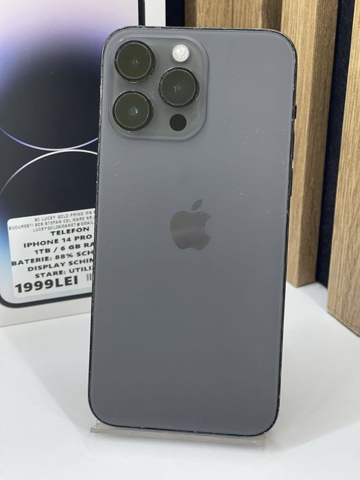 Iphone 14 Pro Max 1Tb 88% bat (Display si Baterie schimbate) #60309