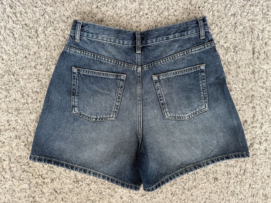 Zara дънкови панталони с камъчета