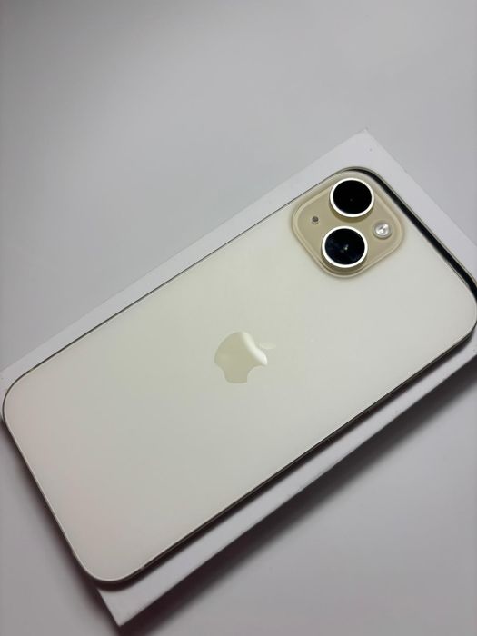 Vand iphone 15 128GB yellow 91% baterie