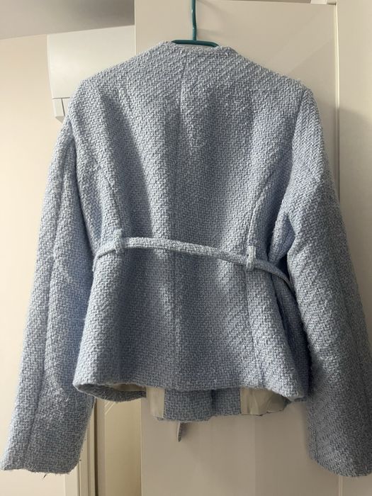 Дамско светлосиньо сако