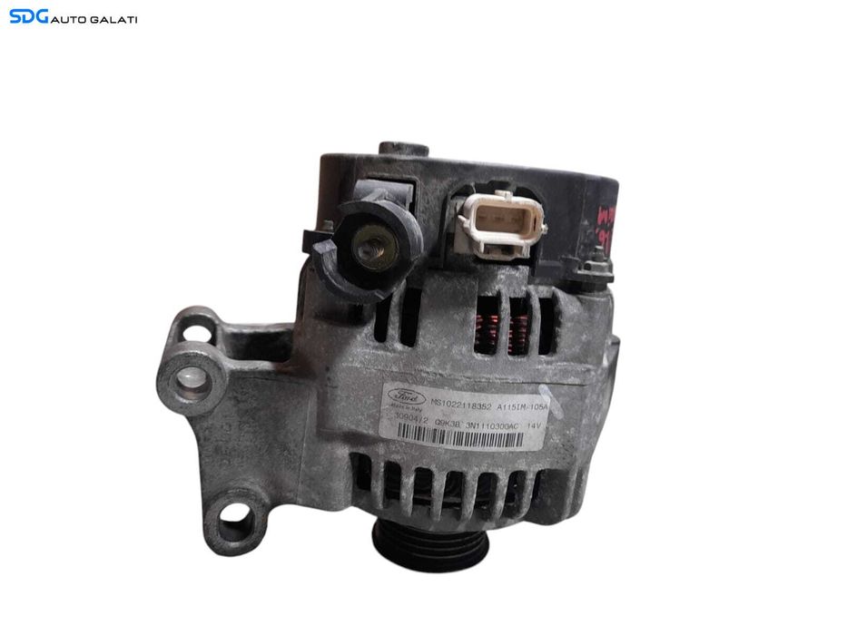 Alternator 14V Ford Fiesta 5 1.6 FYJB FYJA 2002 - 2008 Cod 3N1110300AC [N1019]