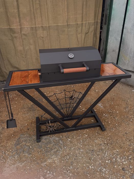 Мангал барбекю с решеткой гриль