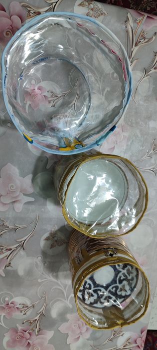 Oshxona tarelka va kosalar uchun chexol tikamiz faqat zakazga