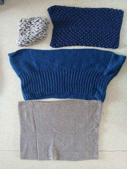 Лот: Дамски зимни шалове