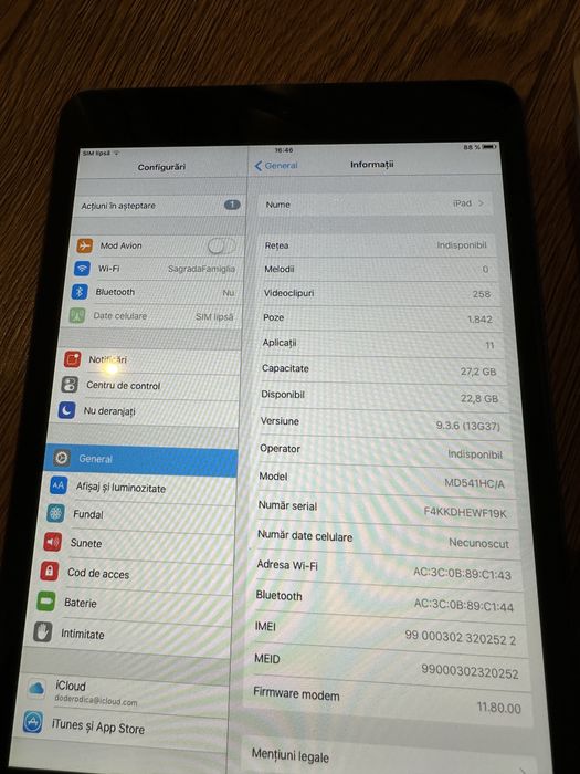 Lot 3 tablete,iPad mini+ o husa