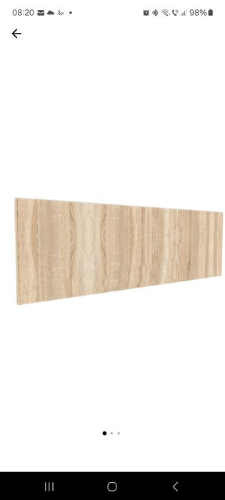 Vand 2 dulapuri suspendate  1 orizontal si 1 vertical cu 1 usa cu sistem " push to open" front Mdf Sonoma, 120 X 40 X 32