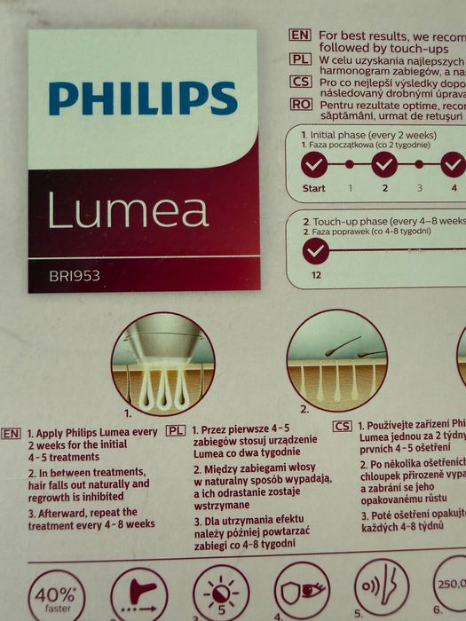Epilator IPL Philips Lumea Prestige BRI953