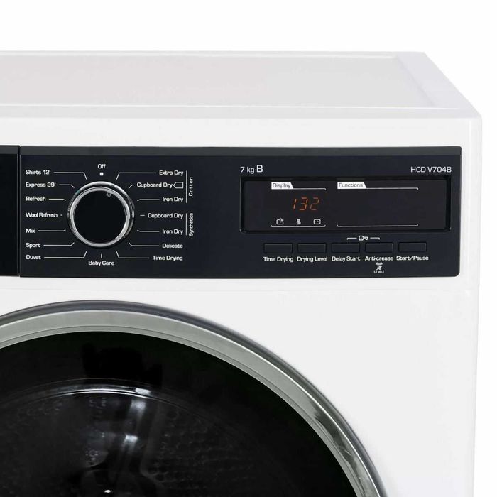 Uscator de rufe Heinner HCD-V704B, Condensare, 7 kg
