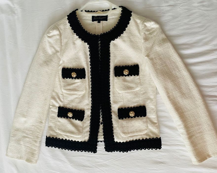 Jacheta chic stil Channel (brand Luisa Spagnoli)