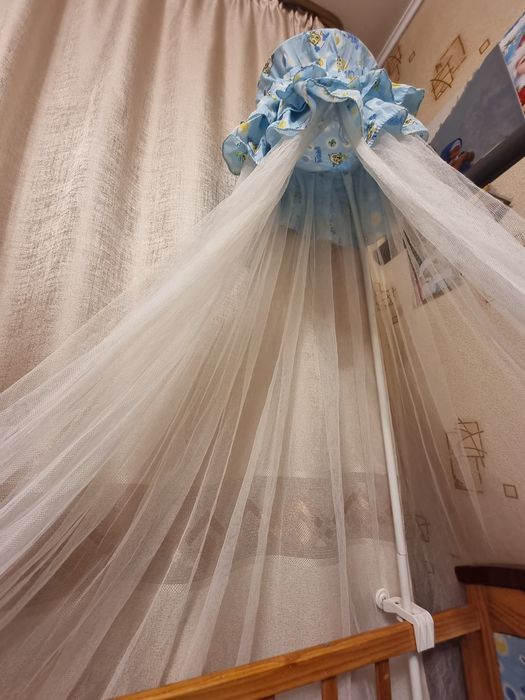 Манеж кроватка из дерева