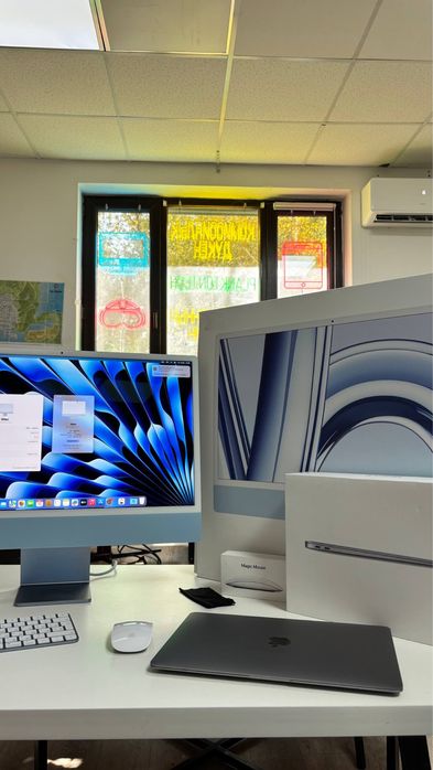 iMac М3 2023 года, Полная комплектация+Magic Mouse