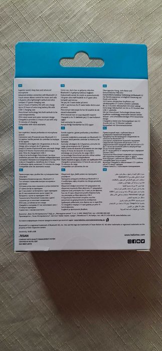 Wireless bluetooth headset