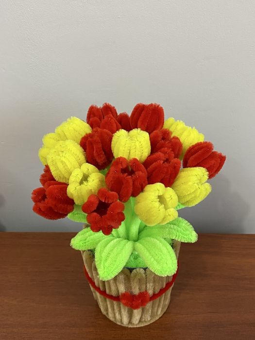 Тюльпаны ручной работы