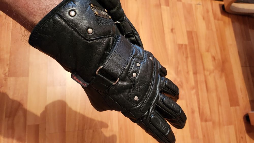 Mănuși Moto Line Power Grip piele naturală