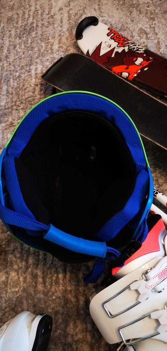 Schiuri, clăpari, bețe, cască Wed'ze pentru copii