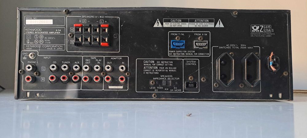 Sony STR-DE585 Kenwood A-54 Amplificator Defect Piese Reparat