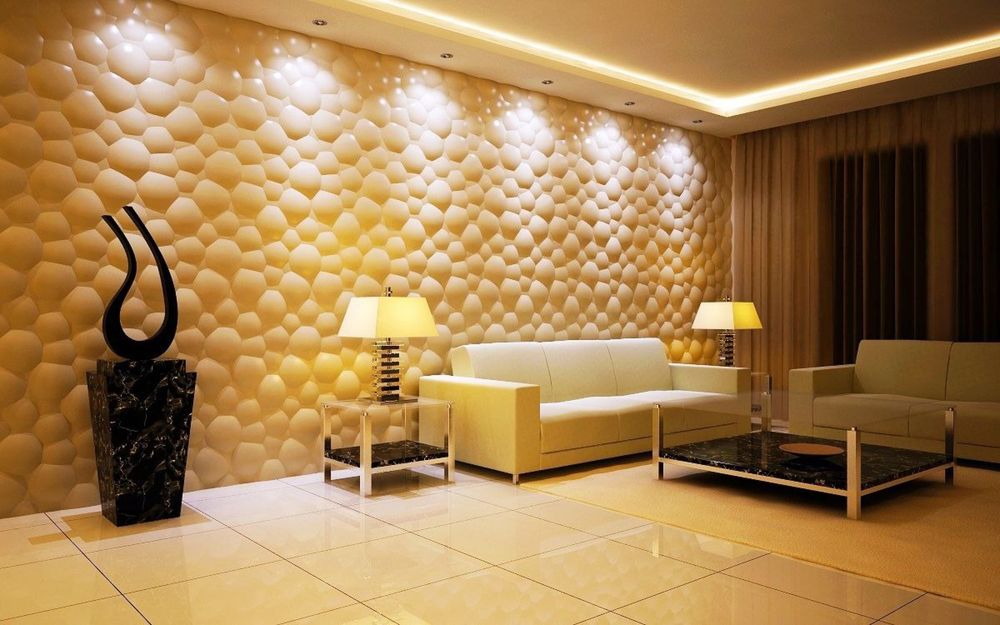 Декоративные гипсовые 3D панели панел панель 3д панэли панэль из гипса ...