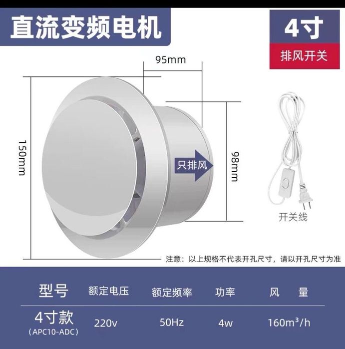 Вентилятор с обратным клапаном