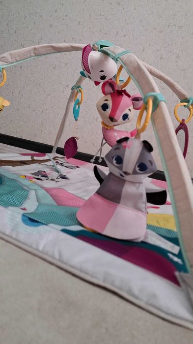 Детский Развивающий коврик "Into the Forest Gymini Deluxe" Tiny Love