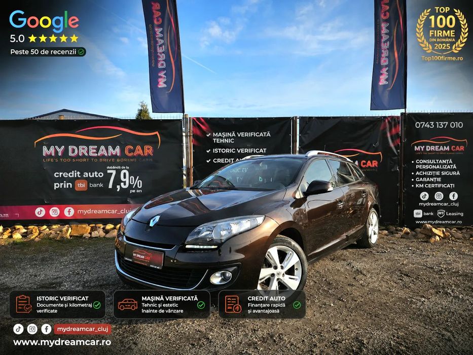 Renault Megane Renault Megane III 1.6 dci 130cp/Keyless/Daylight Led/Credit/Istoric