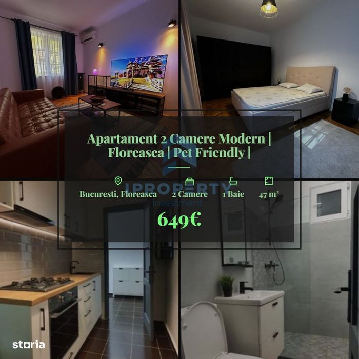 Apartament 2 Camere Modern | Floreasca | Pet Friendly |