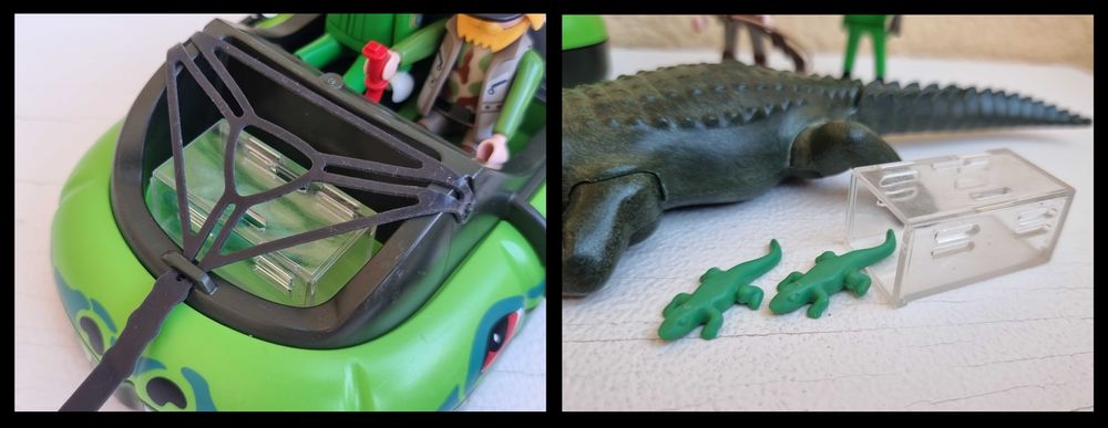 Barca Playmobil 4446 Vanatorii de crocodili si aligatori