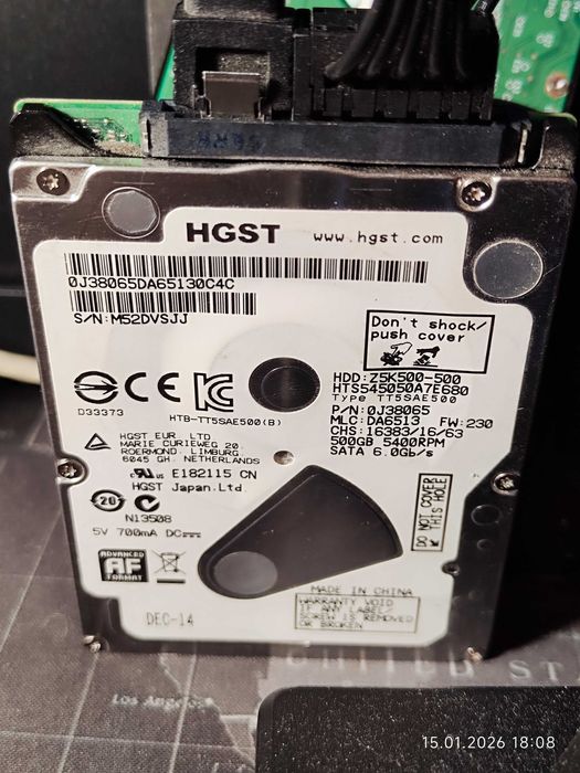 Хард диск 500GB 2.5"