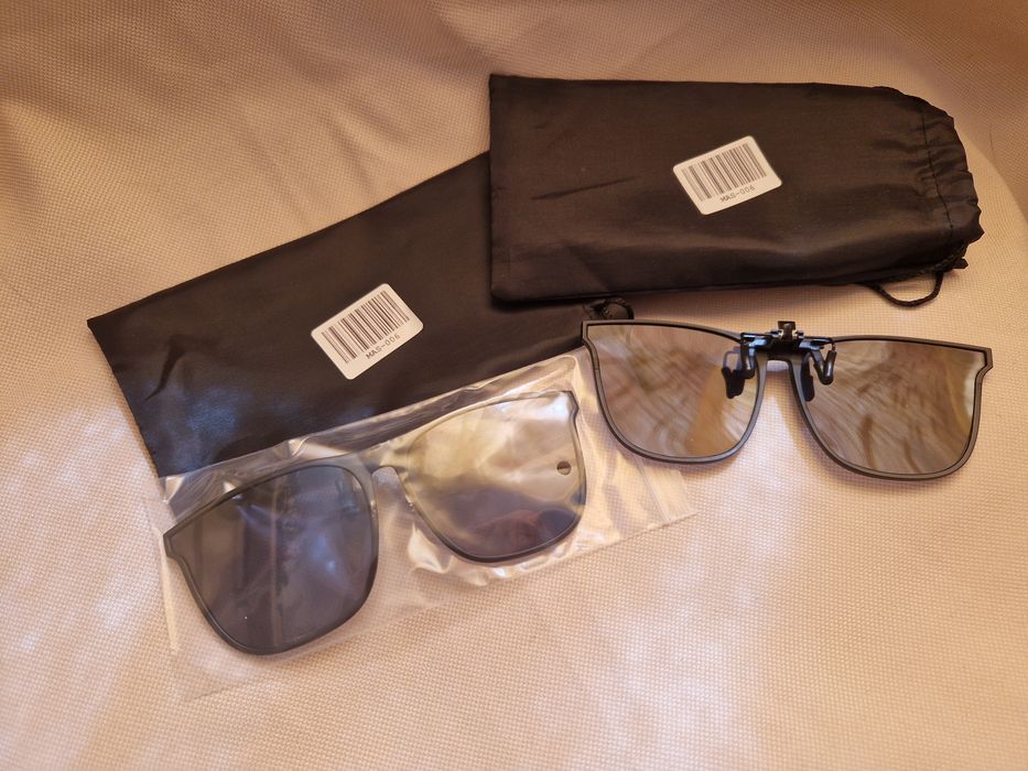Ochelari de soare cu clips