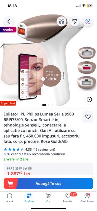 Epilator Philips
