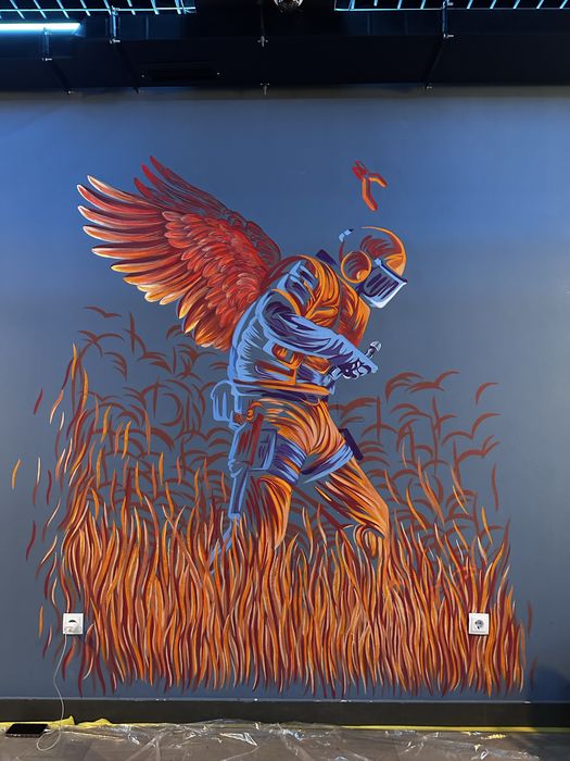 Роспить стен devor rasm