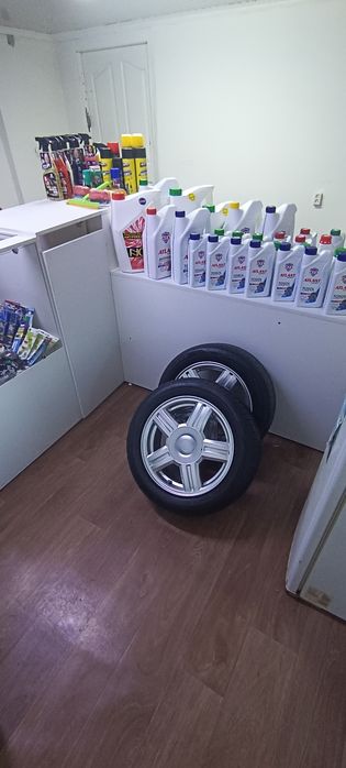 Диски шинами балон торус 4*100  Р15