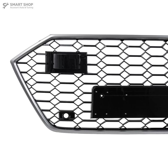 Grila Centrala Audi A7 4K (2018-) RS7 Design Argintiu